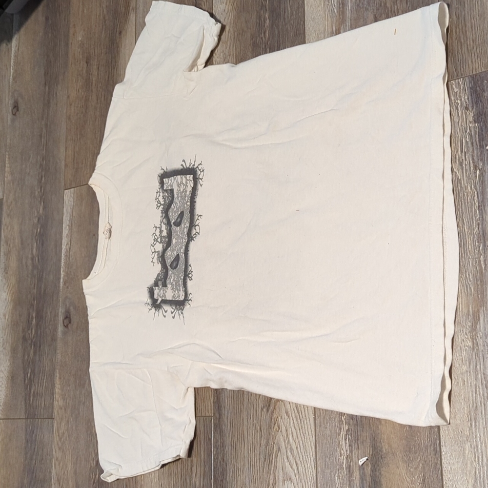 2001 rare white tool band shirt